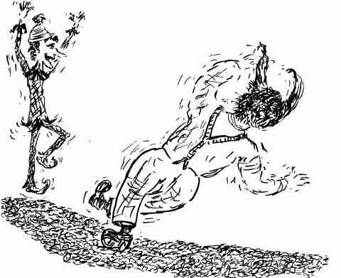 Sly jeers, Big-Lugs trips